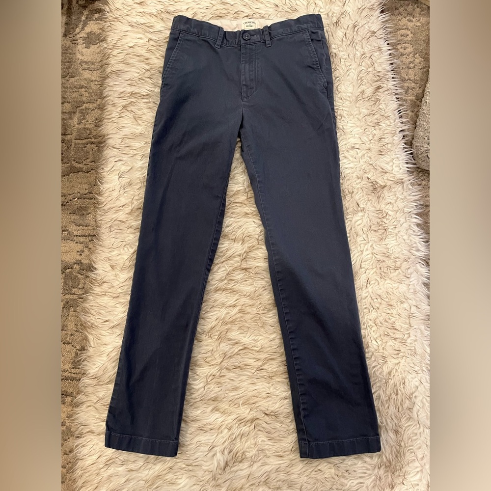 Crewcuts Flex Chino - Skinny Fit - Overcast Blue - Boys 12